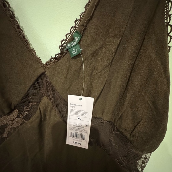 Wild Fable Brown Midi Dress - Picture 4 of 6